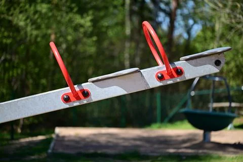 Schoolyard Playground. 库存照片
