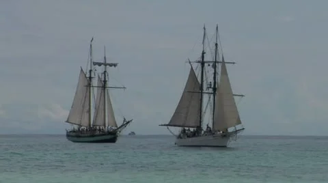 Schooner battle Видео 10897581