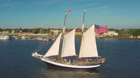 Schooner Freedom Stock Footage 155132488