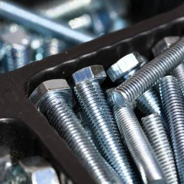 Schrauben Sortiment Stock Photos