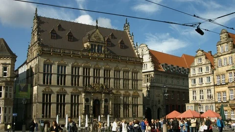 The Schuetting, Bremen Stock Footage 104838829