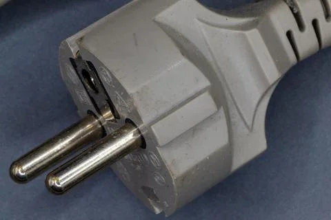 Schuko power plug providing electricity connection for appliances Stock Photos