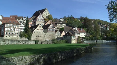 Schwaebisch Hall Video stock 37026608