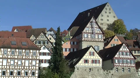 Schwaebisch Hall Video stock 37171679