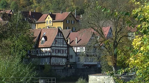 Schwaebisch Hall Video stock 37178872