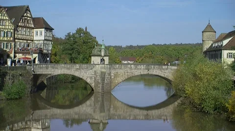 Schwaebisch Hall Video stock 37178908