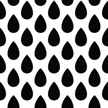 Schwarzer Regen graphical seamless pattern black rain Copyright: xZoonar.c... Stock Photos