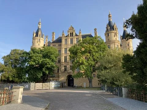 Schwerin Castle Stock Photos