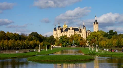 Schwerin, the old palace Stock Footage 57638755
