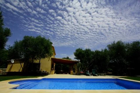 Schwimmbad Foto stock