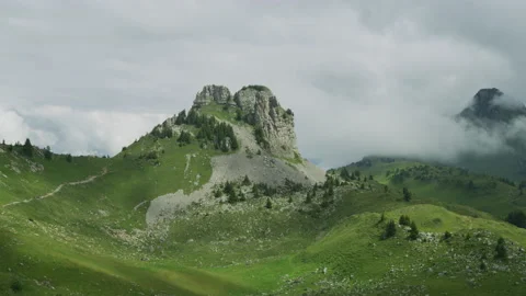 Schynige Platte timelapse Stock Footage 219715497