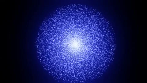 Sci blue 3 Video stock 219360209