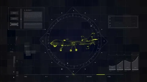 Sci Drone 04 Video stock 166095937