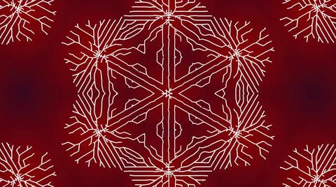 Sci-fi 3d render. Fantastic bg. Abstract white wireframe on red bg. Ai geometric Illustrazione stock
