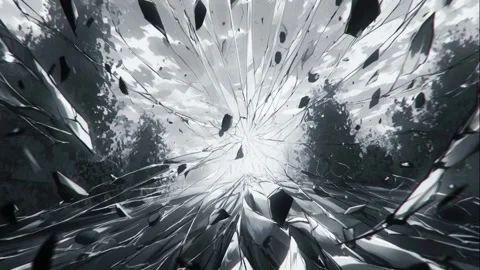 Sci-Fi Background of Collapse Stock Footage 308248366