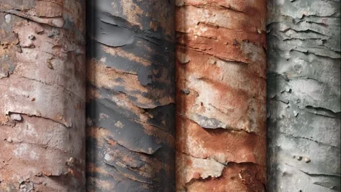 Sci-Fi Background of Fragments Video stock 308244797