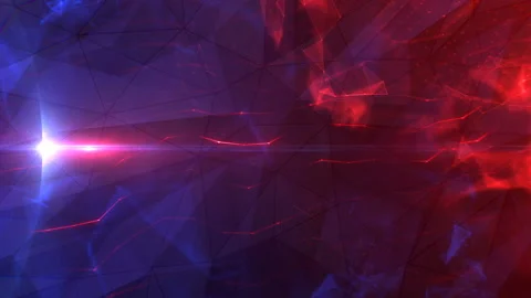 Sci Fi Background in red and blue Stock Footage 235650673