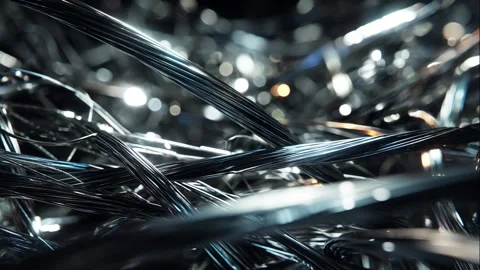 Sci-Fi Background of Shards Video stock 308243654