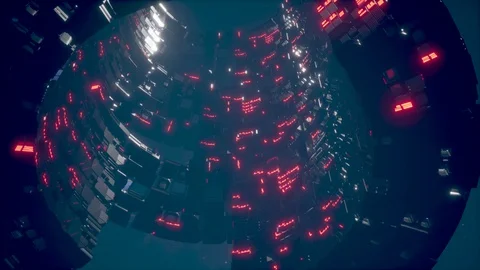 Sci Fi Backgrounds Video stock 127892062