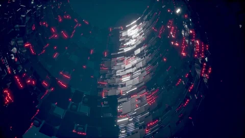 Sci Fi Backgrounds Video stock gratuito 127892105