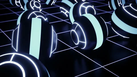 Sci-Fi Balls 4K Stock Footage 155107215