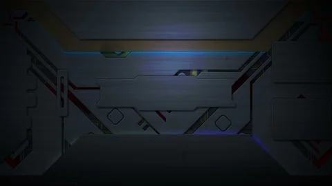 Sci-Fi BG wall 2 Stock Footage 106652780