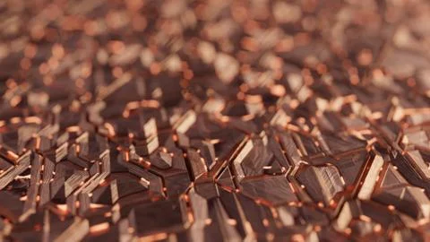 Sci Fi Circuit Board Copper Illustrazione stock