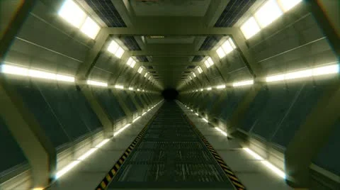 Sci-Fi Corridor 스톡 동영상 11271994