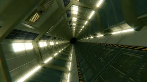 Sci-Fi Corridor 스톡 동영상 11272191