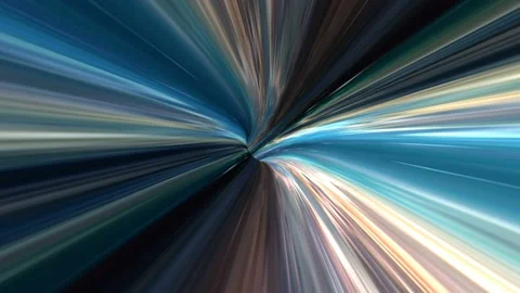Sci Fi cosmic looping tunnel. Vidéo gratuite 124541114