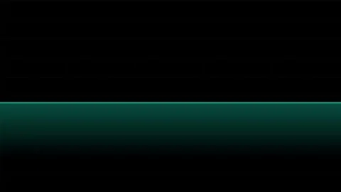 Sci-fi-cyberpunk-laser-scanner-on-black-background 库存影片 345665791
