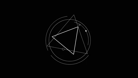 Sci-fi display circular elements, Technology HUD futuristic command control  Stockbeeldmateriaal 200398832