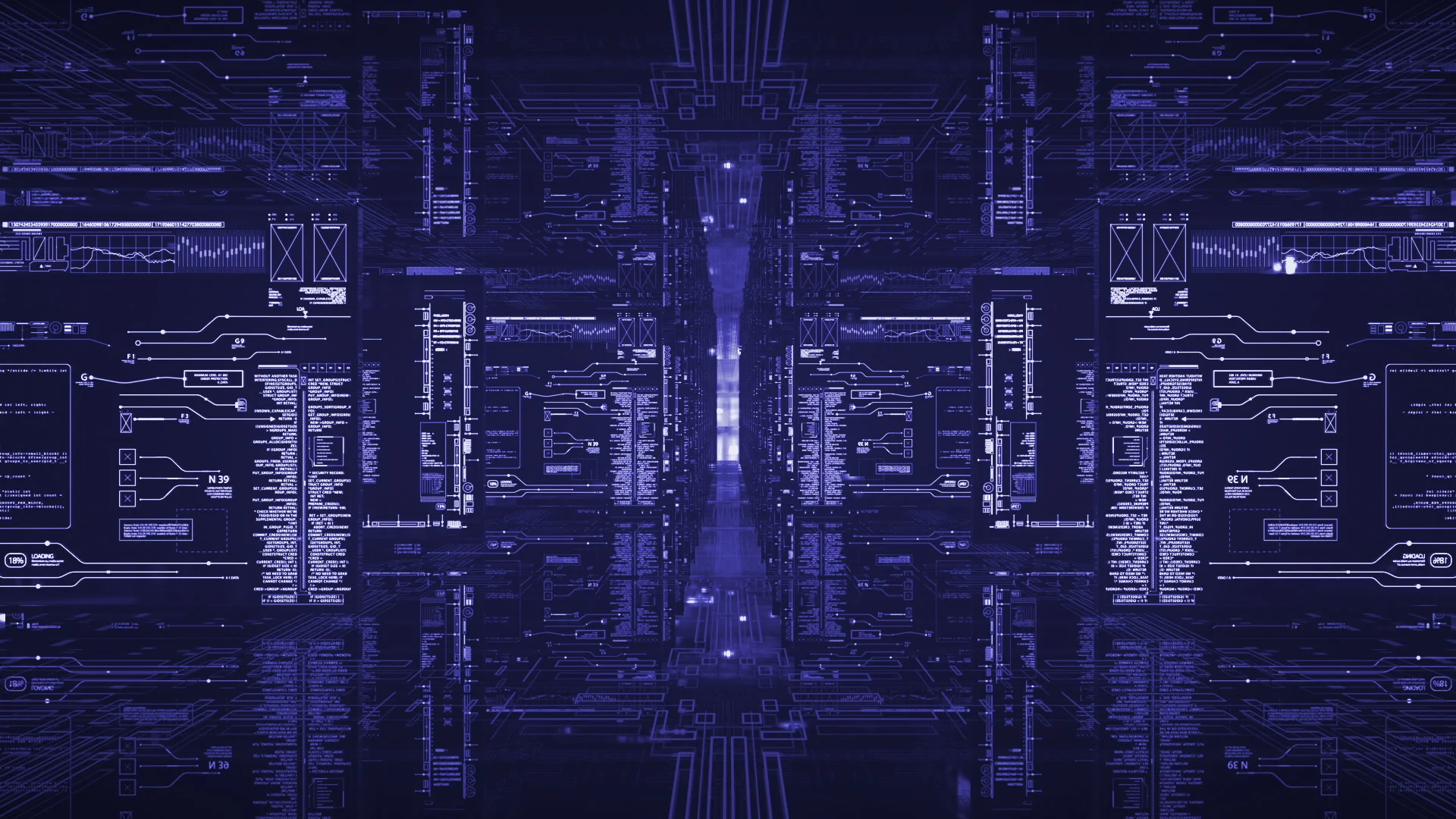 Sci-Fi Door Background