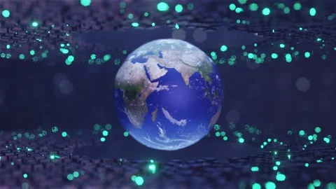 Sci-Fi Earth Loop Stock Footage 236239844