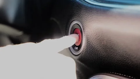 Sci Fi Energy Being Pushing Car Ignition Artificial Intelligence Stock Footage 331795156