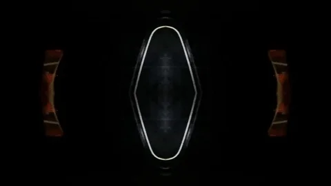 Sci-fi fantasy inception effect over German highway at night Stock Footage 97069180