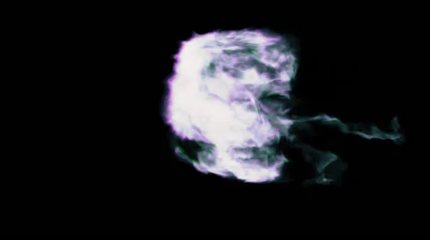 Sci-Fi Flame Thrower with Alpha Video stock 40386682