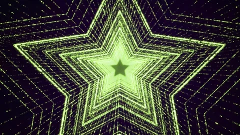 Sci-fi flight through hi-tech technology tunnel. Glow line form pattern lik.. Stock-Footage 280454521