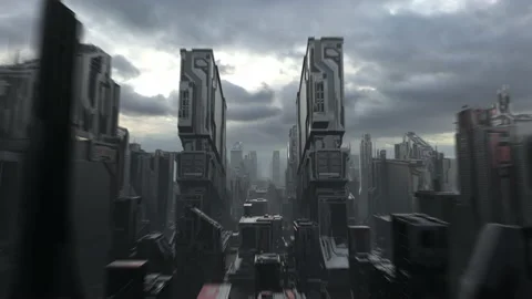 SCI FI FUTURISTIC BACKGROUND Stock Footage 188798515