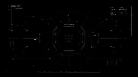 Sci-Fi futuristic user interface hud design panel Stock Illustration
