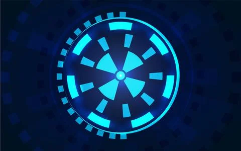 Sci fi futuristic user interface HUD Sci fi futuristic user interface HUD.... Stock Photos