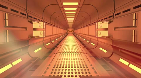Sci-fi gate into the incredible world. 4K Ultra HD. Stockbeeldmateriaal 39599457