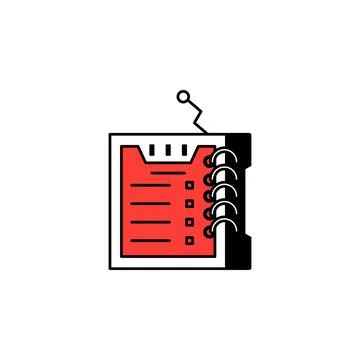 Sci-Fi genre icon. Element of literary genres icon for mobile concept and web Stock Illustration