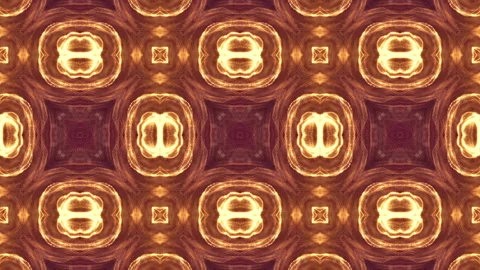 Sci-fi gold background of luminous particles that form curves, surfaces, complex Stock Footage 110532596