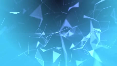 Sci-Fi Golden Constellation Plexus Background for Award Ceremony and Galas Video stock 343860680