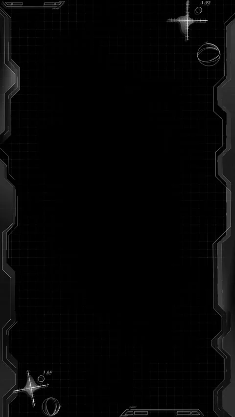 Sci fi HUD elements frame Stock-Footage 291863592