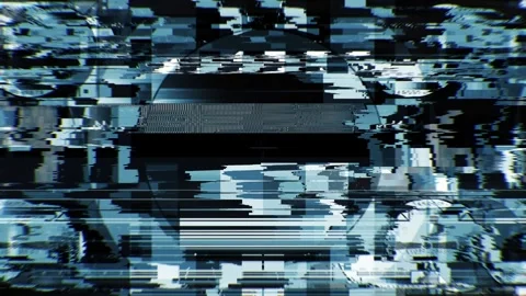 Sci-Fi HUD Glitch Loop 1 Stock Footage 322009230