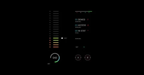 Sci Fi HUD Hologram Display 動画素材 337700524