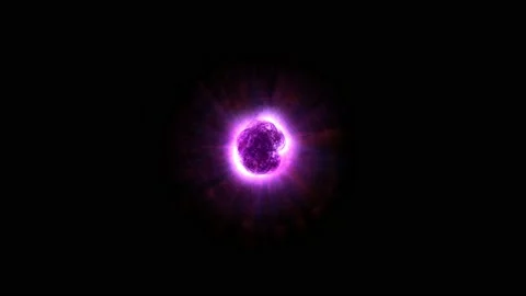 Sci-fi hud magic explosion and burning dots and particles in circle shape Stock-Footage 215658721