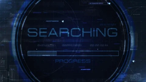 Sci Fi Inteface loop background Stock Footage 69296100